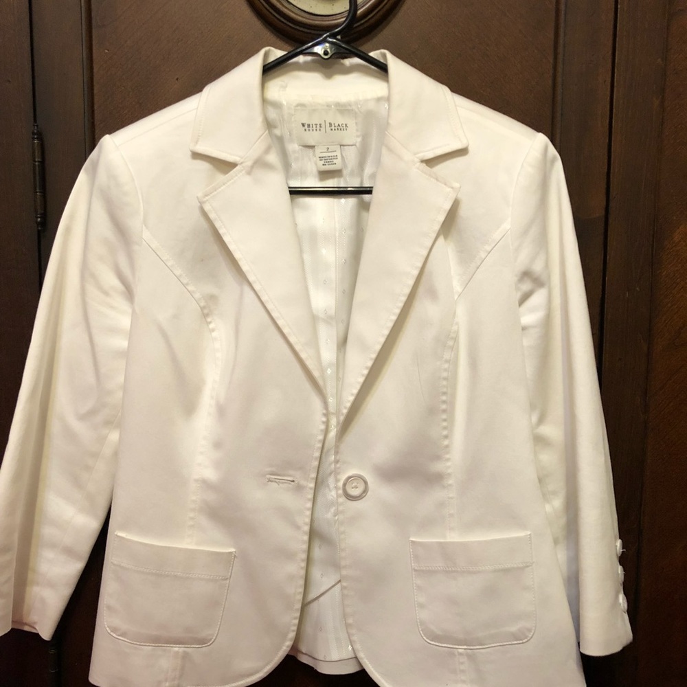 Whbm Single-Button Blazer Jacket - image 1